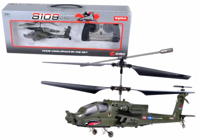 Rc Helikopter Syma S109g Zeleni 1