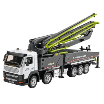 Rc Kamion S Mješalicom Za Beton Na Daljinsko Upravljanje Huina Siva 1:18 2