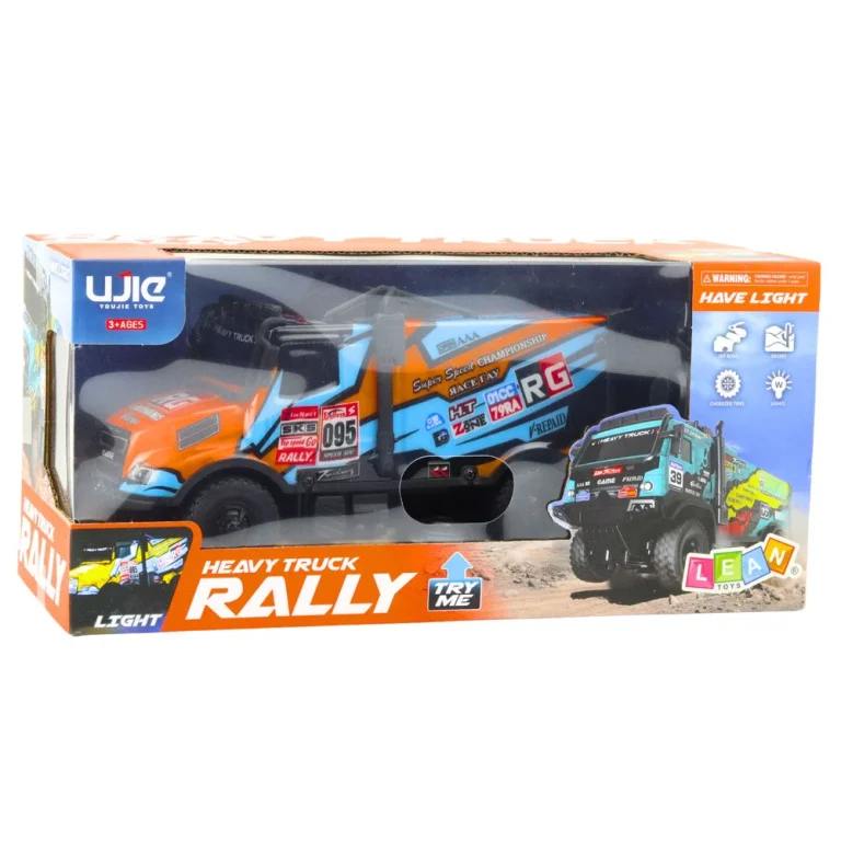 Rc Kamion S Osvijetljenim Tijelom, Narančasti 4