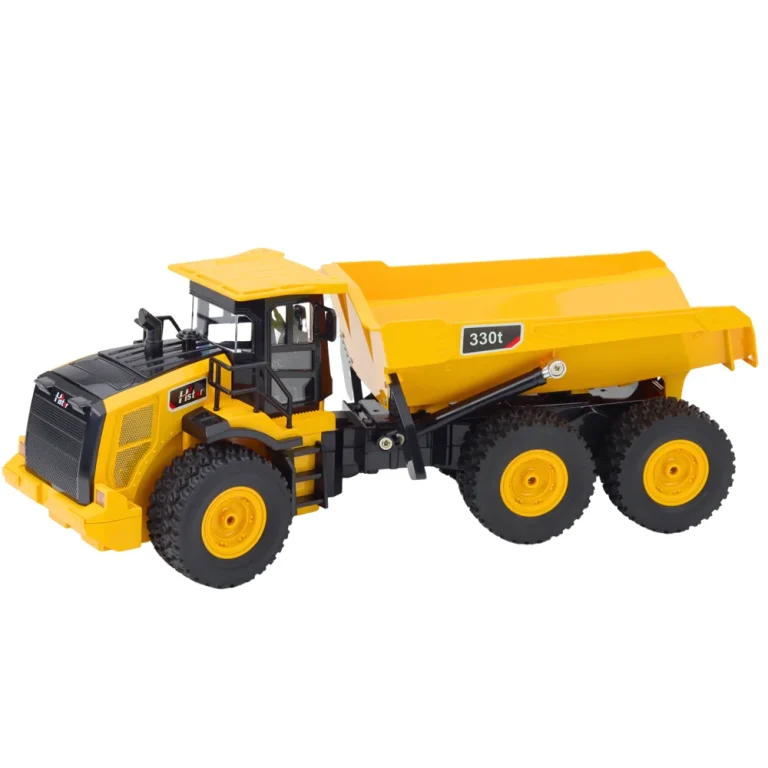 Rc Kiper Kamion žuti 9 Kanala 2,4 Ghz 2