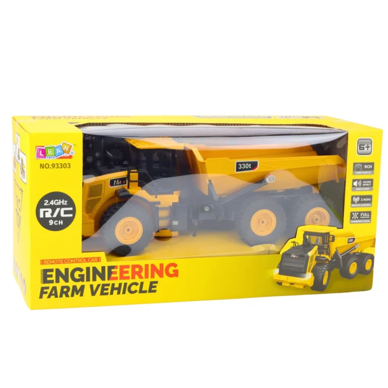 Rc Kiper Kamion žuti 9 Kanala 2,4 Ghz 5