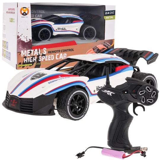 R/c Metalni Auto Speed 1:20 Bijeli 6+ 1