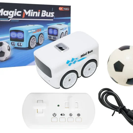 Rc Mini Autobus Bijeli Led + Upravljanje Gestama 1