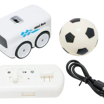 Rc Mini Autobus Bijeli Led + Upravljanje Gestama 2