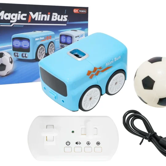 Rc Mini Autobus Plavi Led + Upravljanje Gestama 1