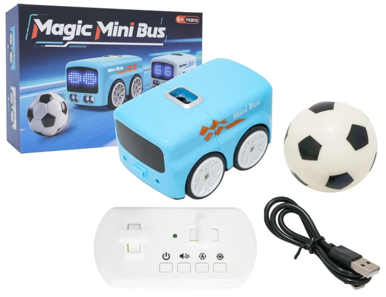 Rc Mini Autobus Plavi Led + Upravljanje Gestama 1