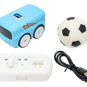 Rc Mini Autobus Plavi Led + Upravljanje Gestama 2