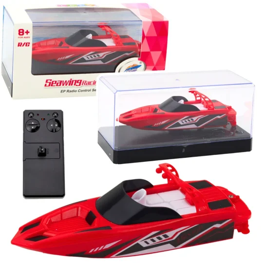 Rc Motorni čamac, 2,4 Ghz, Bijelo Crveni, 15 Cm 1