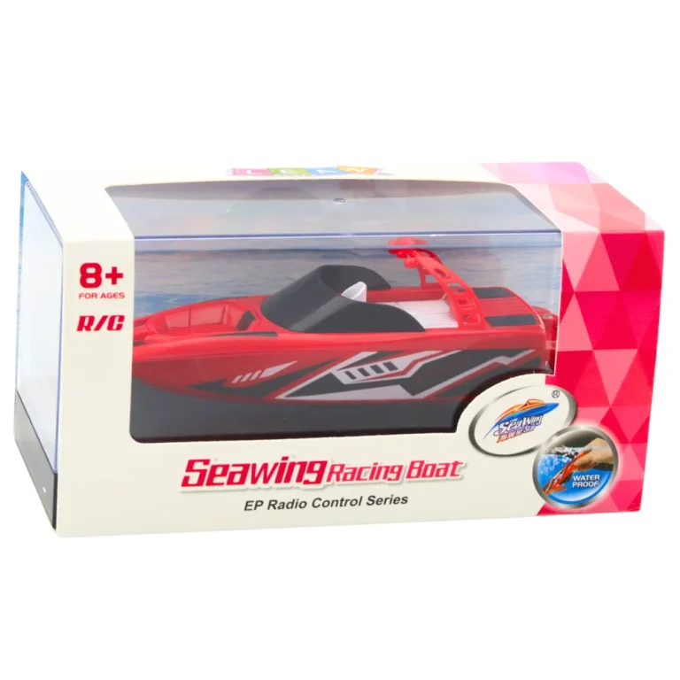 Rc Motorni čamac, 2,4 Ghz, Bijelo Crveni, 15 Cm 5
