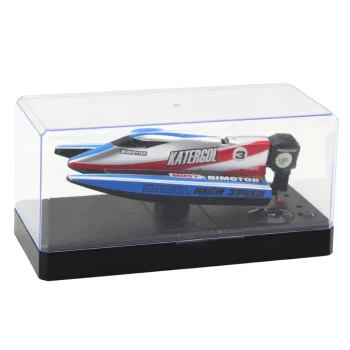 Rc Motorni čamac, 2,4 Ghz, Plavo Srebrni, 14 Cm 2
