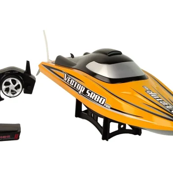 Rc Motorni čamac Sr 80 Pro, Bezčetkica, 74 Km/h, žuti 3