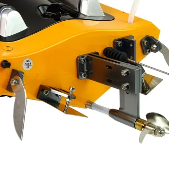 Rc Motorni čamac Sr 80 Pro, Bezčetkica, 74 Km/h, žuti 9