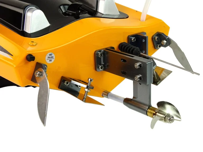 Rc Motorni čamac Sr 80 Pro, Bezčetkica, 74 Km/h, žuti 9