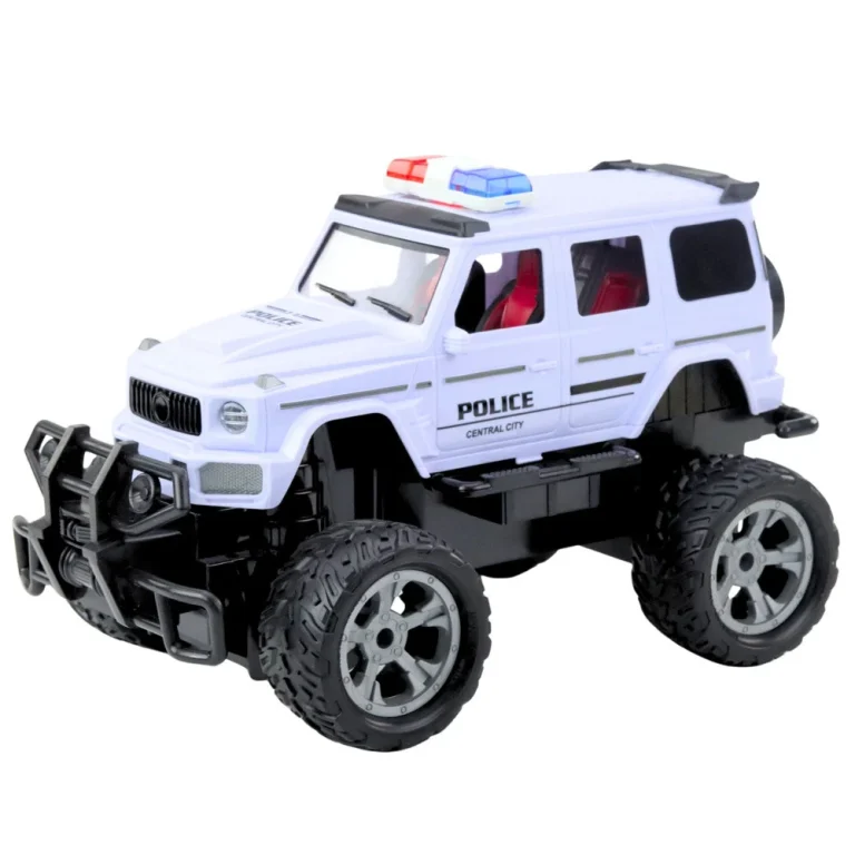 Rc Policijsko Terensko Vozilo Bijeli 1:12 2