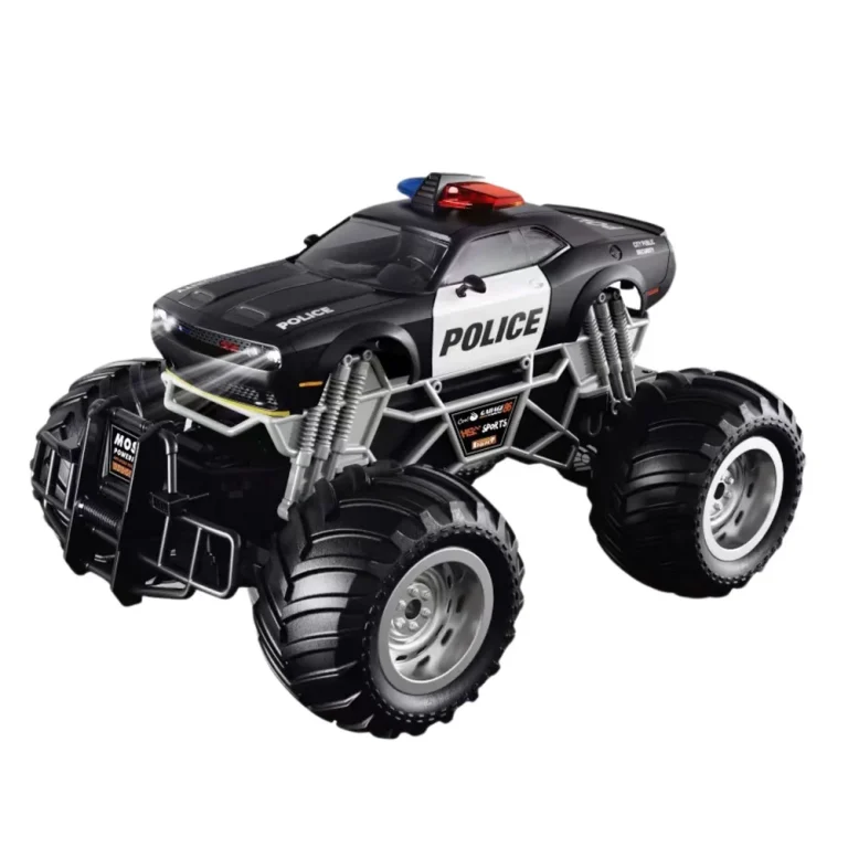 Rc Policijsko Terensko Vozilo Na Daljinsko Upravljanje 1:16 Svjetla Dim 2