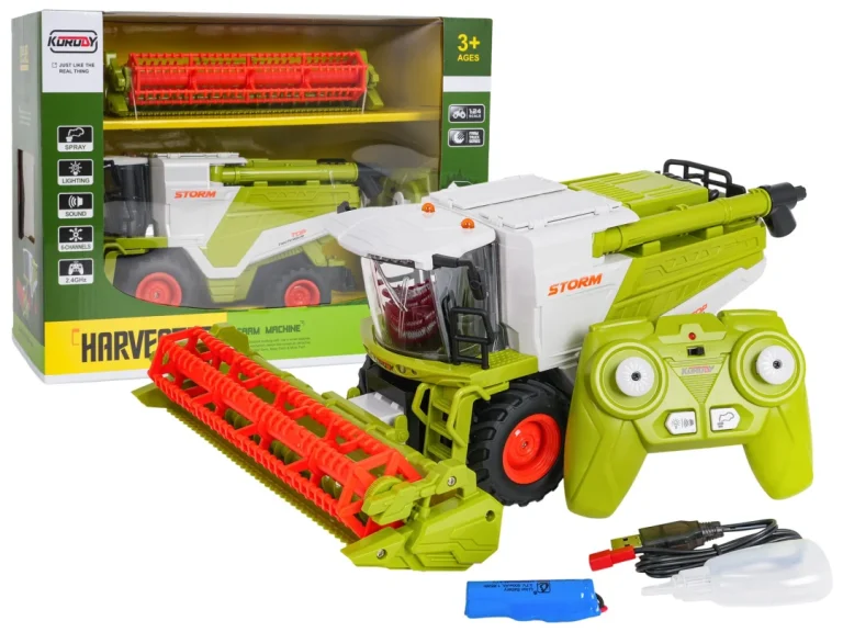 Rc Poljoprivredni Kombajn 1:24, Zeleni 1