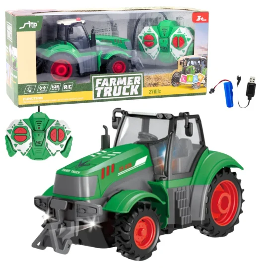 Rc Poljoprivredni Traktor 1:24, Zeleni (24985) 1