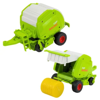 Rc Poljoprivredni Traktor Na Daljinsko Upravljanje S Balirkom 1:24 5