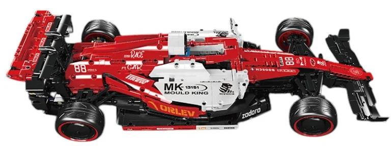 Rc Set Kockica F1 Bolid Crveni 1:8 1185 Dijelova 3