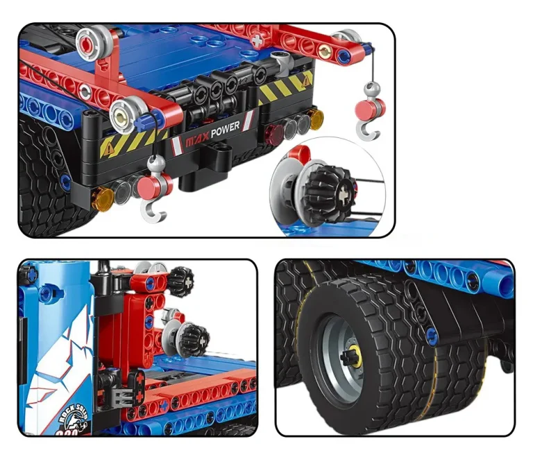 Rc Set Kockica Kamion Plavi 1064 Dijela 5