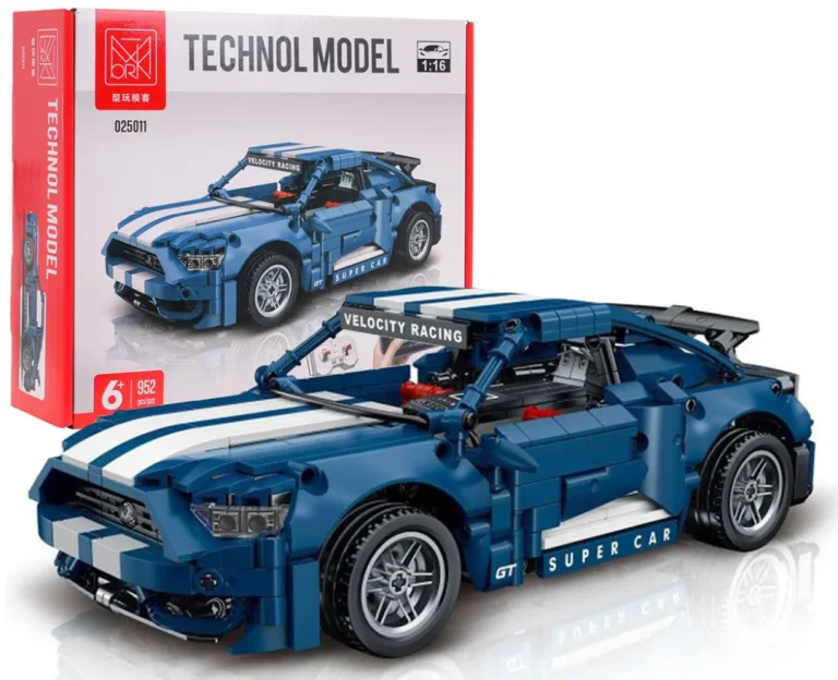 Rc Set Kockica: Plavi Sportski Automobil Super Racing 1:16, 952 Dijela 1