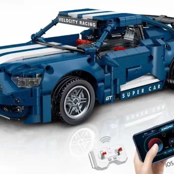 Rc Set Kockica: Plavi Sportski Automobil Super Racing 1:16, 952 Dijela 3