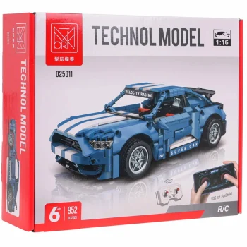 Rc Set Kockica: Plavi Sportski Automobil Super Racing 1:16, 952 Dijela 4