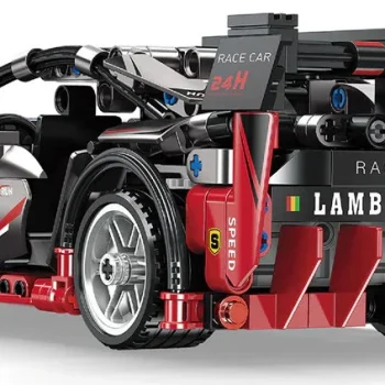 Rc Set Kockica Sportski Automobil Crni 585 Dijelova 3