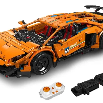 Rc Set Kockica Sportski Automobil Narančasti 1:12 1488 Dijelova 2