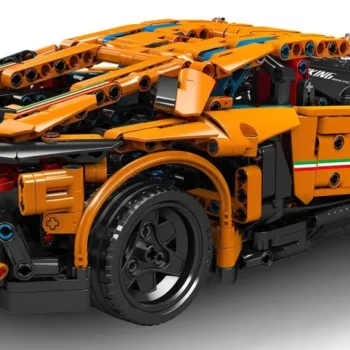 Rc Set Kockica Sportski Automobil Narančasti 1:12 1488 Dijelova 3