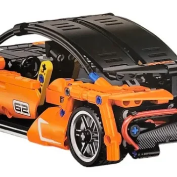 Rc Set Kockica Sportski Automobil Narančasti 491 Dio 3