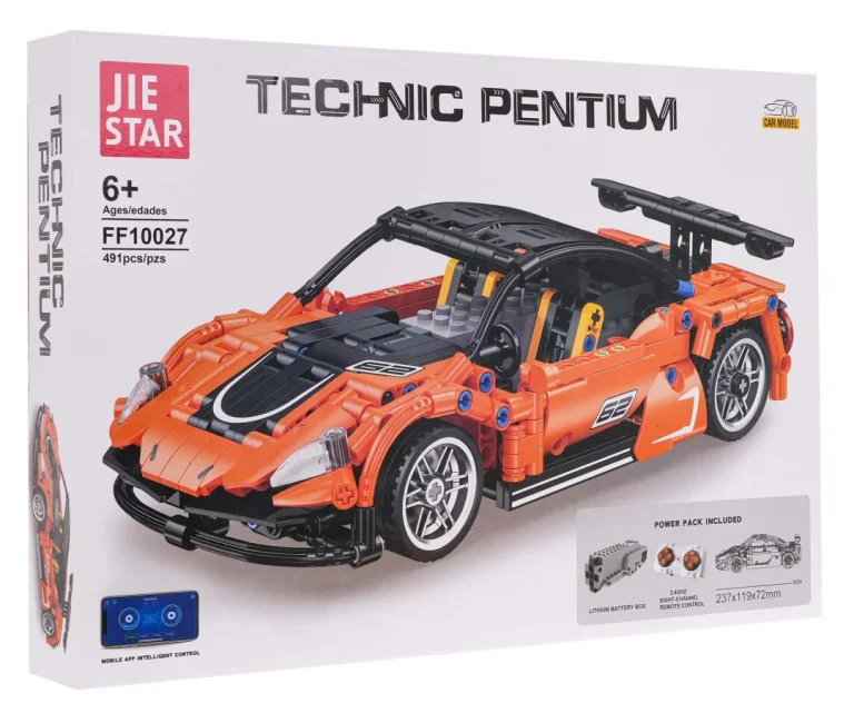 Rc Set Kockica Sportski Automobil Narančasti 491 Dio 4