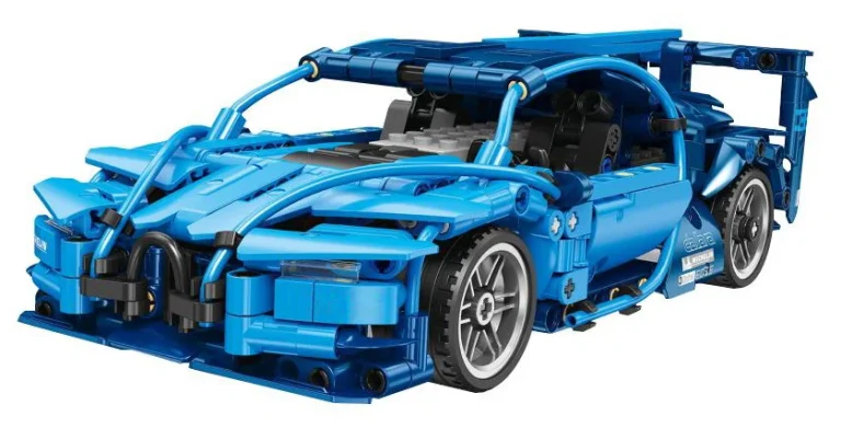 Rc Set Kockica Sportski Automobil Plavi 523 Dijela 2