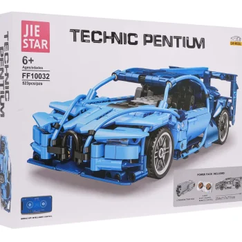 Rc Set Kockica Sportski Automobil Plavi 523 Dijela 3