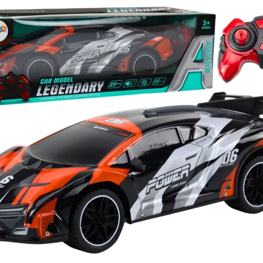 Rc Sportski Auto 1:10 Do 25 Km/h, Narančasti 1