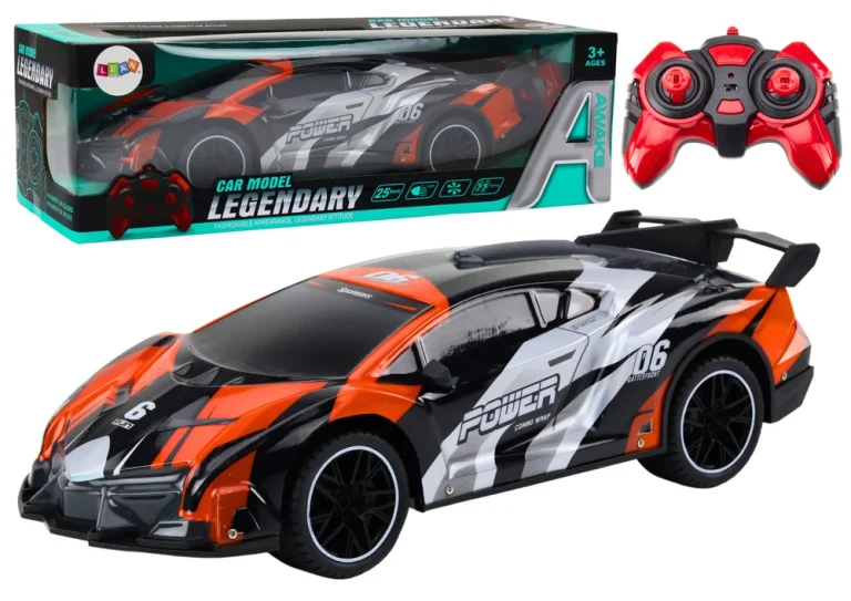 Rc Sportski Auto 1:10 Do 25 Km/h, Narančasti 1