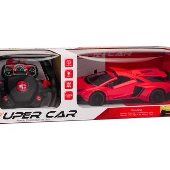 Rc Sportski Auto 1:12 S Otvorenim Vratima, Crveni 4