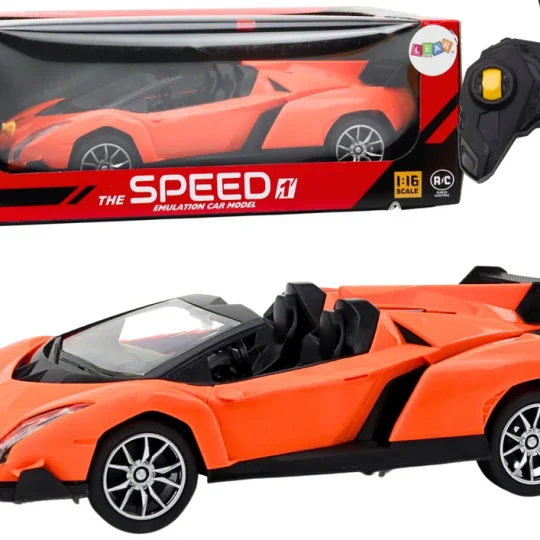 Rc Sportski Auto 1:16 Na Daljinsko, Narančasti 1