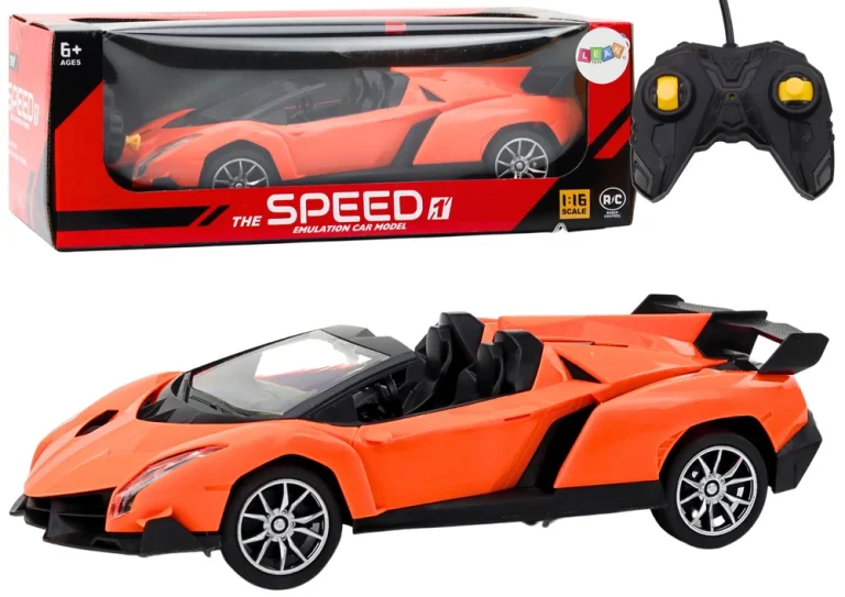 Rc Sportski Auto 1:16 Na Daljinsko, Narančasti 1