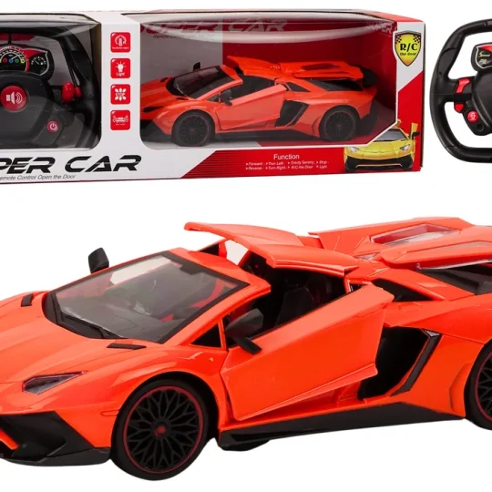 Rc Sportski Automobil 1:12 S Otvaranjem Vrata, Narančasti 1
