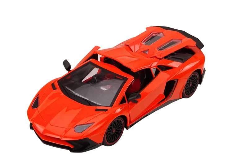 Rc Sportski Automobil 1:12 S Otvaranjem Vrata, Narančasti 3