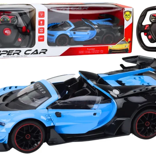 Rc Sportski Automobil 1:12 S Otvaranjem Vrata, Plavi 1