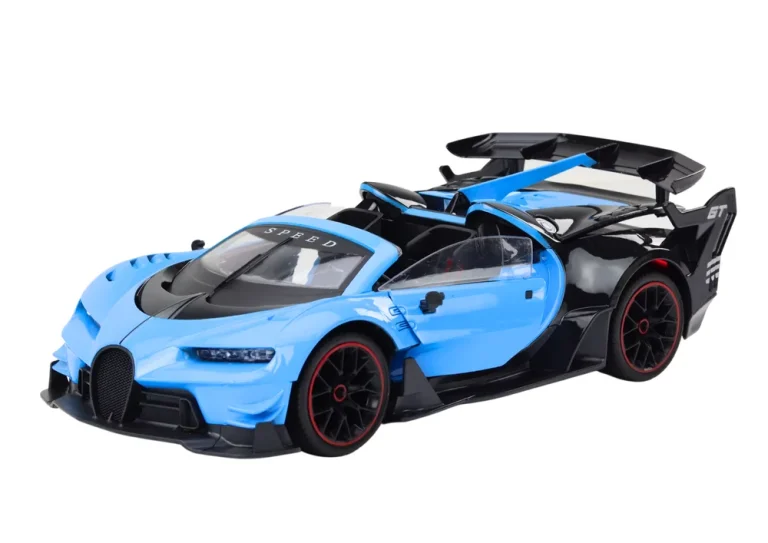 Rc Sportski Automobil 1:12 S Otvaranjem Vrata, Plavi 2