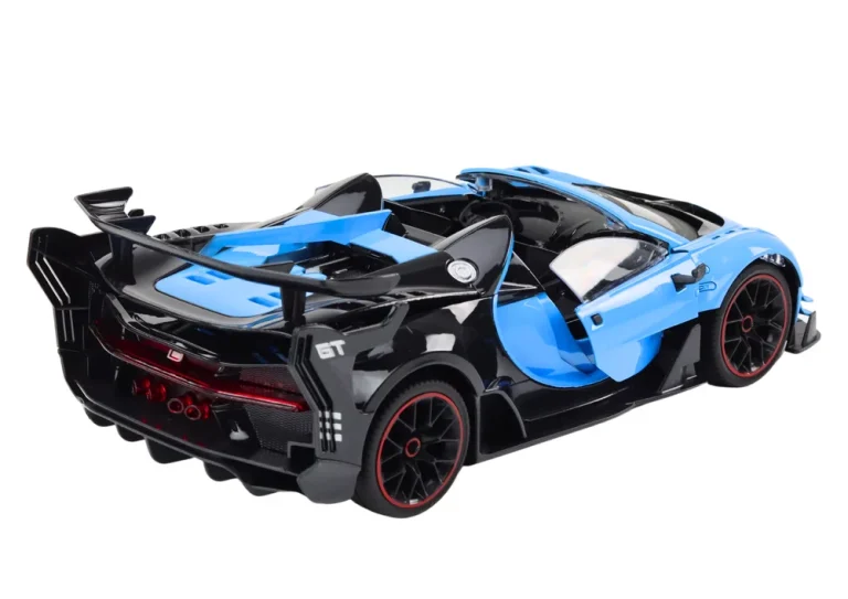 Rc Sportski Automobil 1:12 S Otvaranjem Vrata, Plavi 3