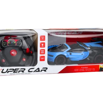 Rc Sportski Automobil 1:12 S Otvaranjem Vrata, Plavi 5