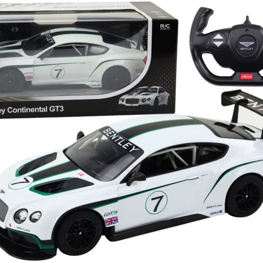 Rc Sportski Automobil 1:14 Bentley Continental Gt3 Bijela Boja 1