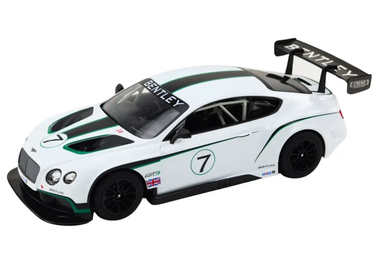 Rc Sportski Automobil 1:14 Bentley Continental Gt3 Bijela Boja 2