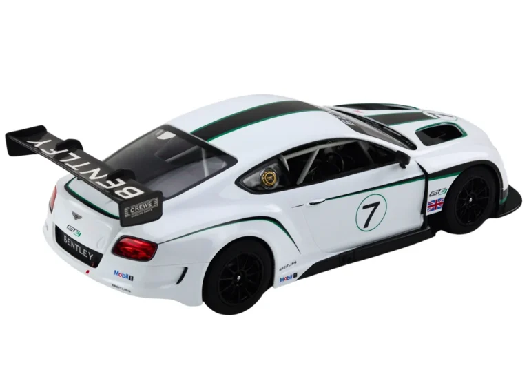 Rc Sportski Automobil 1:14 Bentley Continental Gt3 Bijela Boja 3