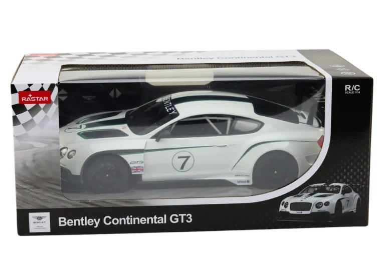 Rc Sportski Automobil 1:14 Bentley Continental Gt3 Bijela Boja 5