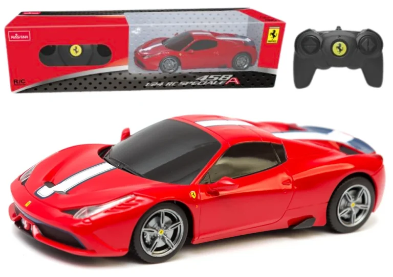 Rc Sportski Automobil 1:24 Ferrari 458 Speciale Na Daljinsko Upravljanje Crveni 1